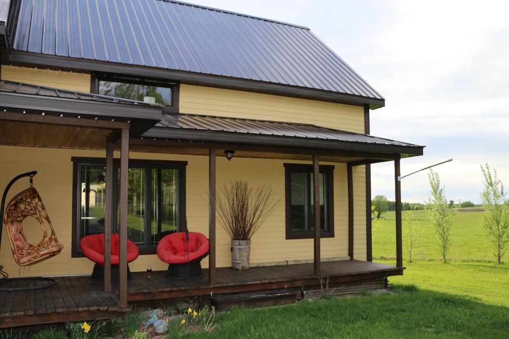Maison Du Mont-Megantic Spa A L'Annee Lac-Megantic Ngoại thất bức ảnh